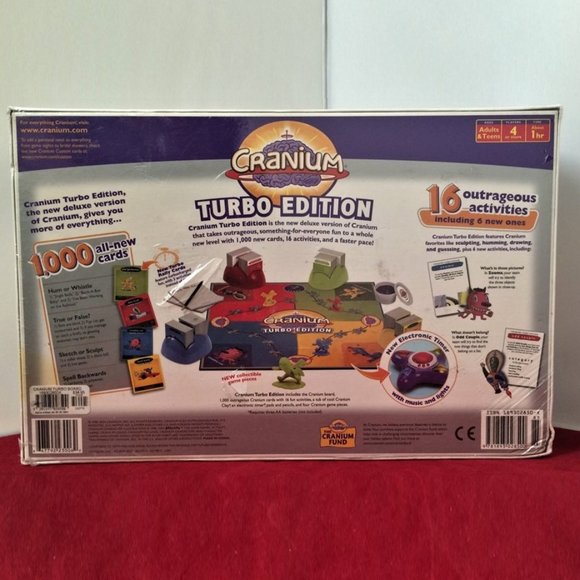 Cranium Turbo Edition 2004, New and Factory Sealed Board Game - Picture 3 of 6